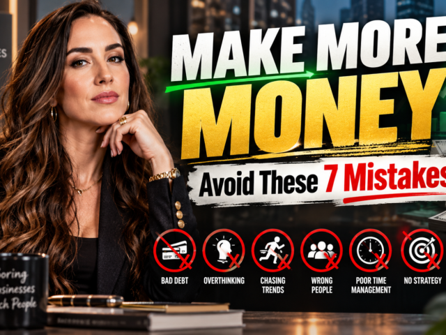 If You Want To Make More Money, Avoid These 7 Mistakes