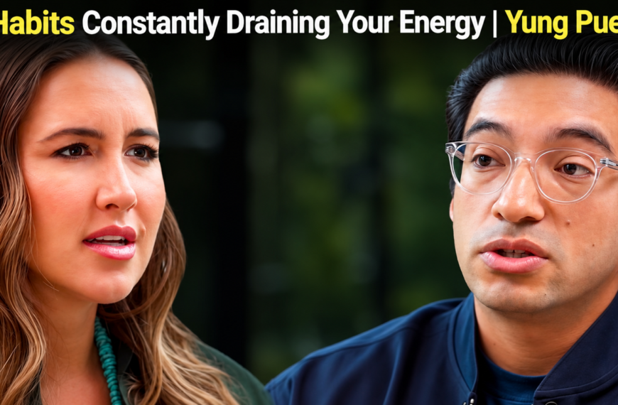 5 Habits Constantly Draining Your Energy | Yung Pueblo